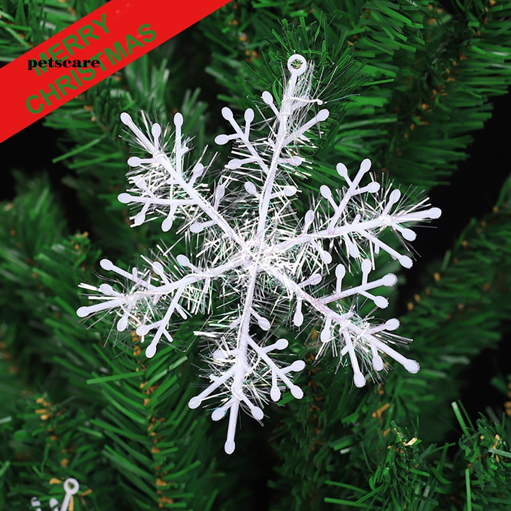 snowflake christmas ornaments