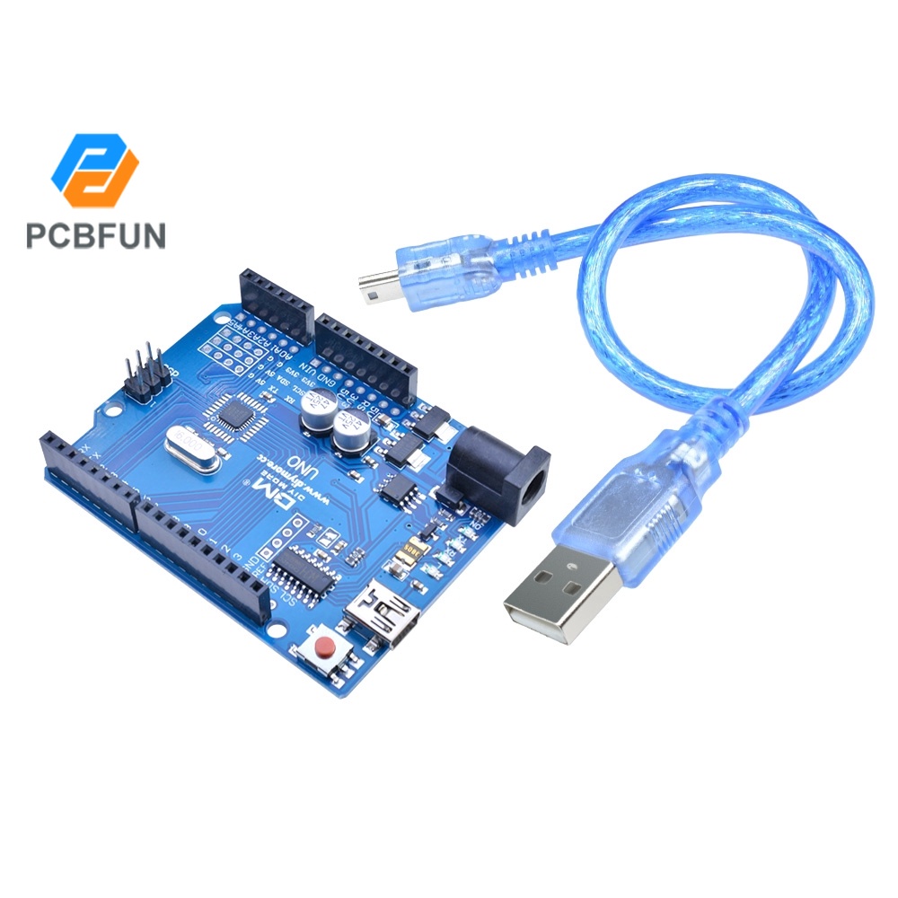 Pcbfun Arduino R3 Atmega328p Ch340 Mini Usb Board Microcontroller