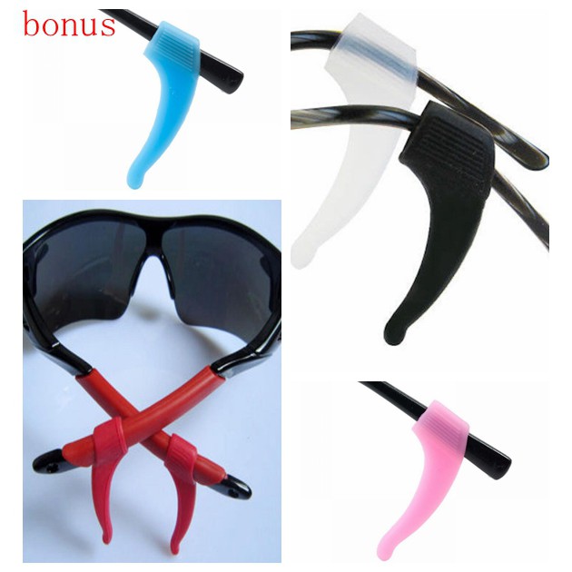 1pair Comfortable Soft Silicone Anti Slip Ear Hooks for Glasses Eyeglass sunglasses Shopee