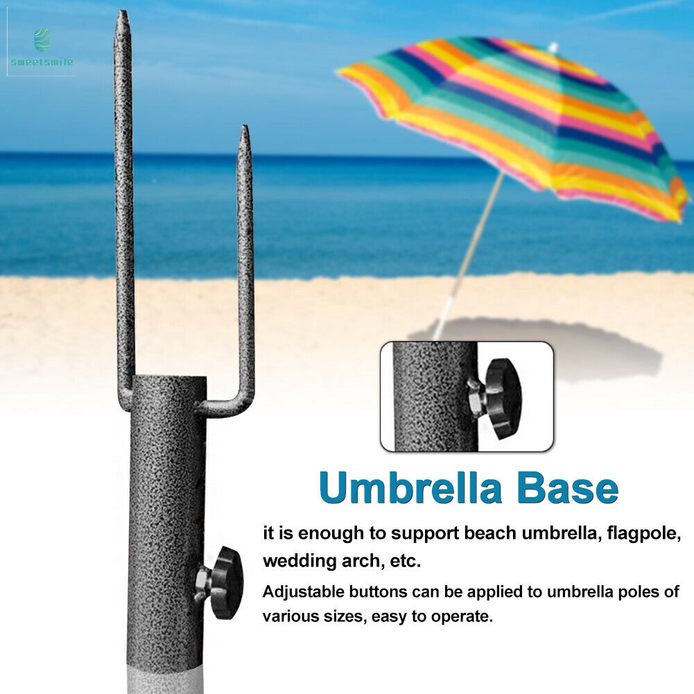 grey umbrella base