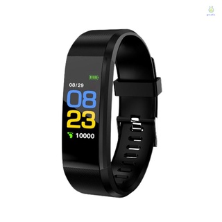 Lowest price0.96-inch Touchscreen Smart Bracelet Sports Watch Waterproof Support Movement Track Heart Rate Blood Oxygen Monitor Information Push Black