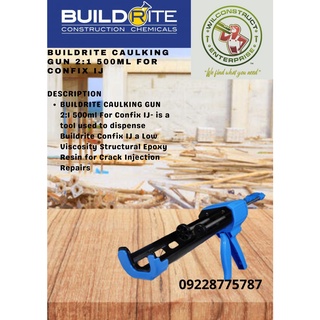 BUILDRITE CAULKING GUN 2:1 400ml For Confix IJ | Shopee Philippines