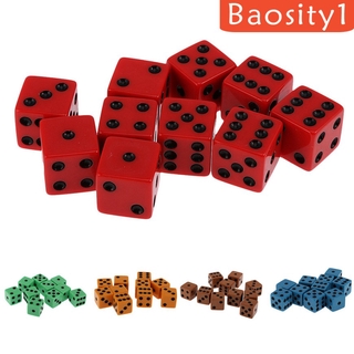 Details about   Wooden Dice Big Six Sided Spot Dots Die Games Board