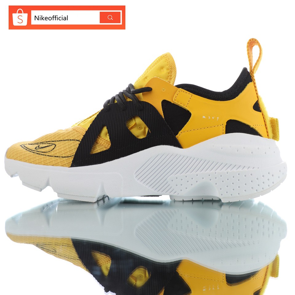 yellow nike air huarache