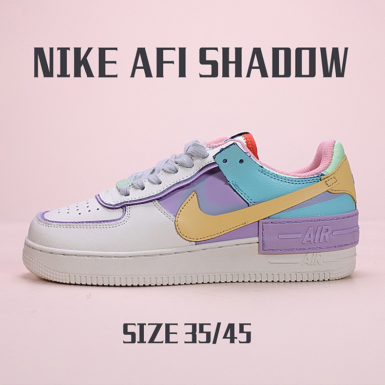 Nike Air Force AF1 Shadow Casual Sneaker walk shoes for women Jogging  Fashion Shoes skateboard 36-40 | Shopee Philippines