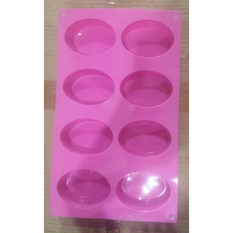 100g Silicone soap mold tray (oval) Shopee Philippines