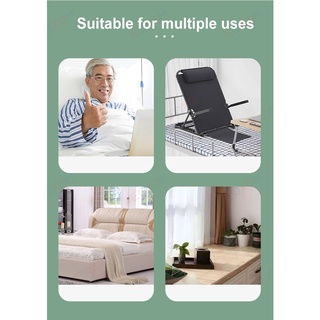 Tatami Chair Pillow with Bed Backrest Adjustable and Foldable Lazy Back Support Chair at Neathome #6