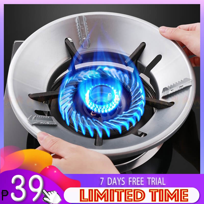 8 Ports Gas Stove Energy Saving Cover High Efficiency Heat Insulation