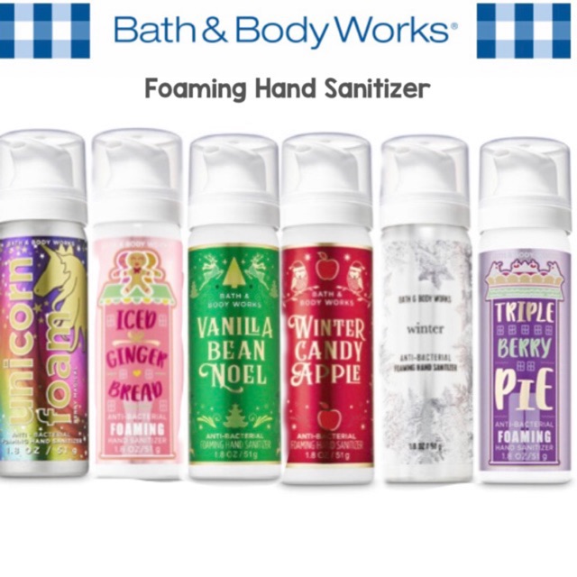 bath and body works foaming hand sanitizer