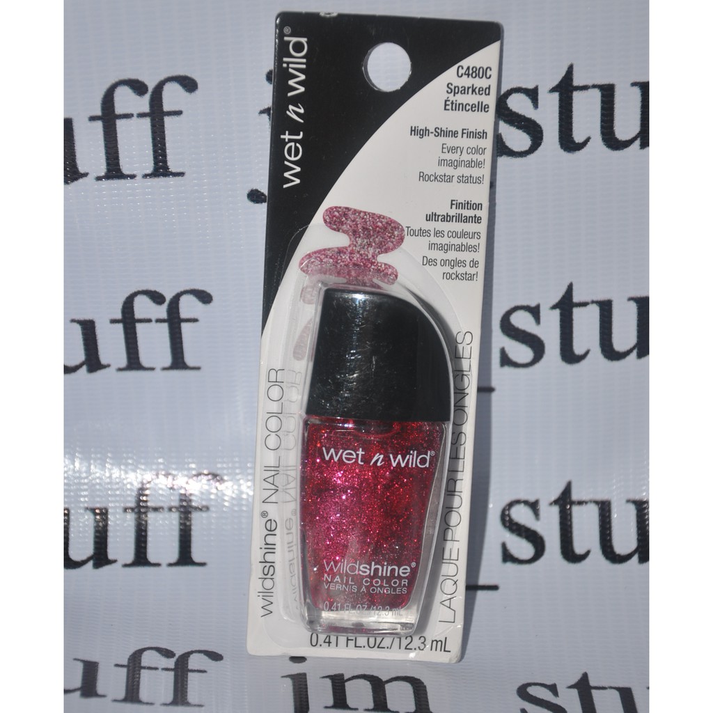 WET N WILD WILD SHINE NAIL COLOR POLISH SPARKED | Shopee Philippines