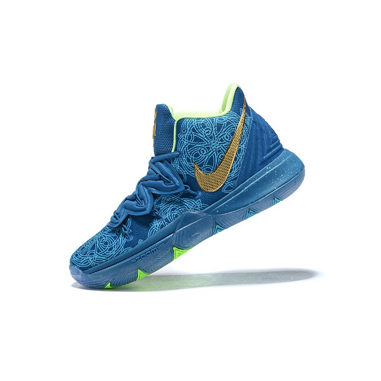 kyrie 5 blue green