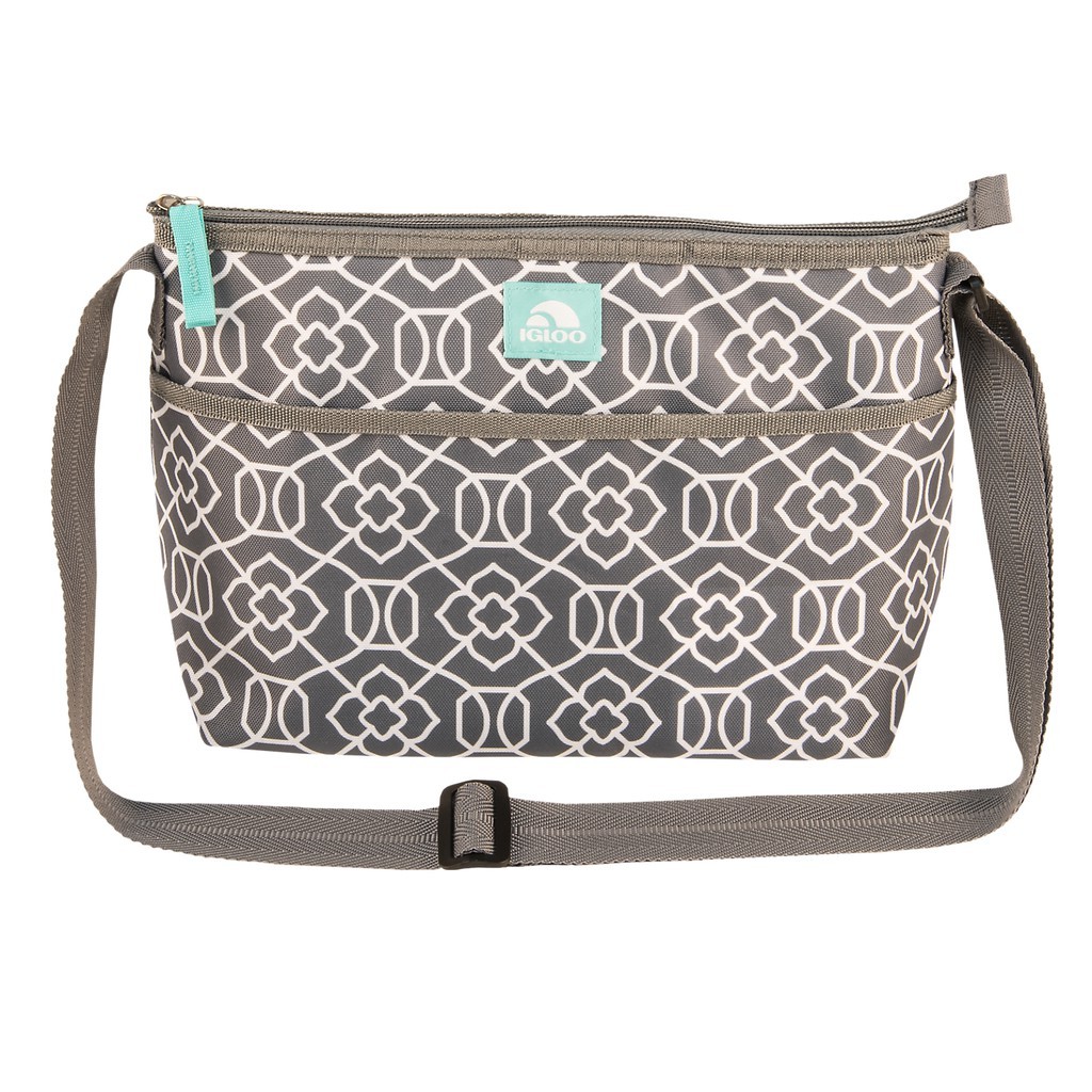 gray lunch bag