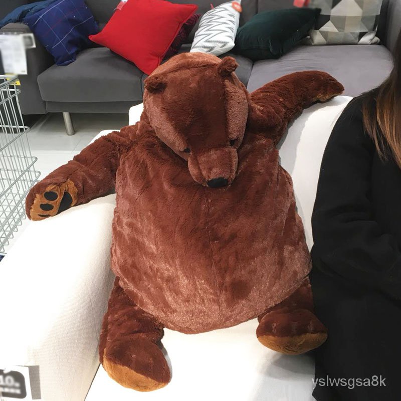 100cm Brown Teddy Bear DJUNGELSKOG 
