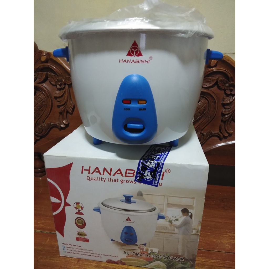 Hanabishi Rice Cooker 1.5L HHRC15HYP Shopee Philippines