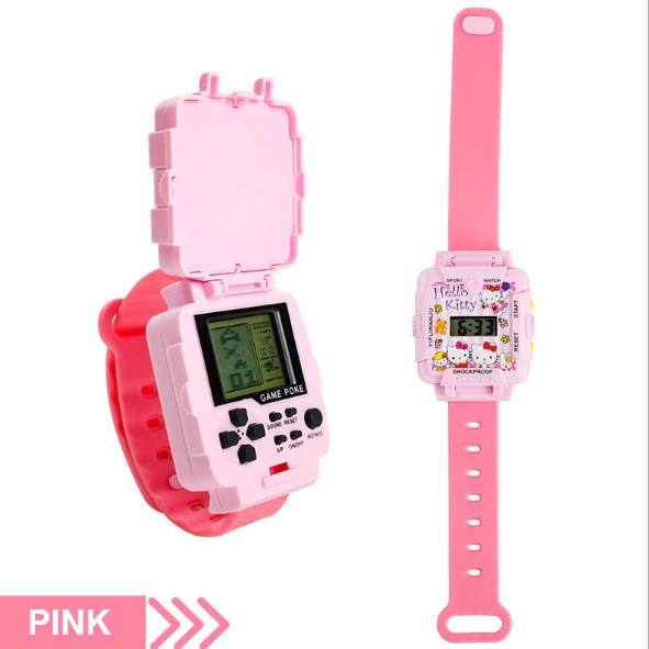 sunny shop Kids LED Digital Gameing Watch 26 GAMES TETRIS GAMING WATCH Toy  | Shopee Philippines