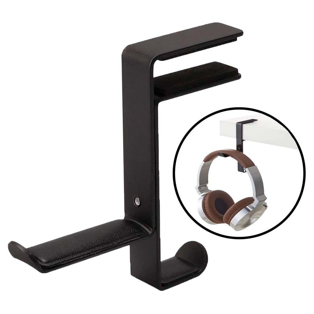 Adjustable Metal Desktop Headphone Mounted Hook H11 Shopee Philippines
