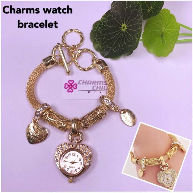 Charms Watch Bracelet Free Box Shopee Philippines