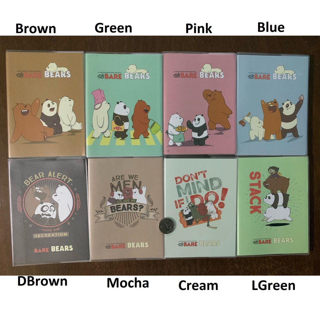  We Bare Bears Notebook  A6 A5 Shopee Philippines