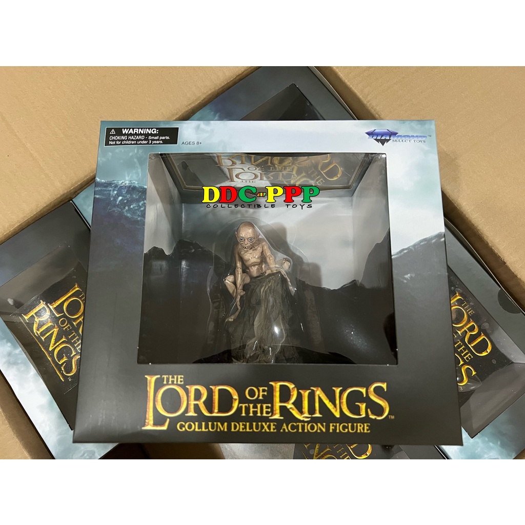 GOLLUM DELUXE - THE LORD OF THE RINGS ACTION FIGURE by DIAMOND SELECT ...