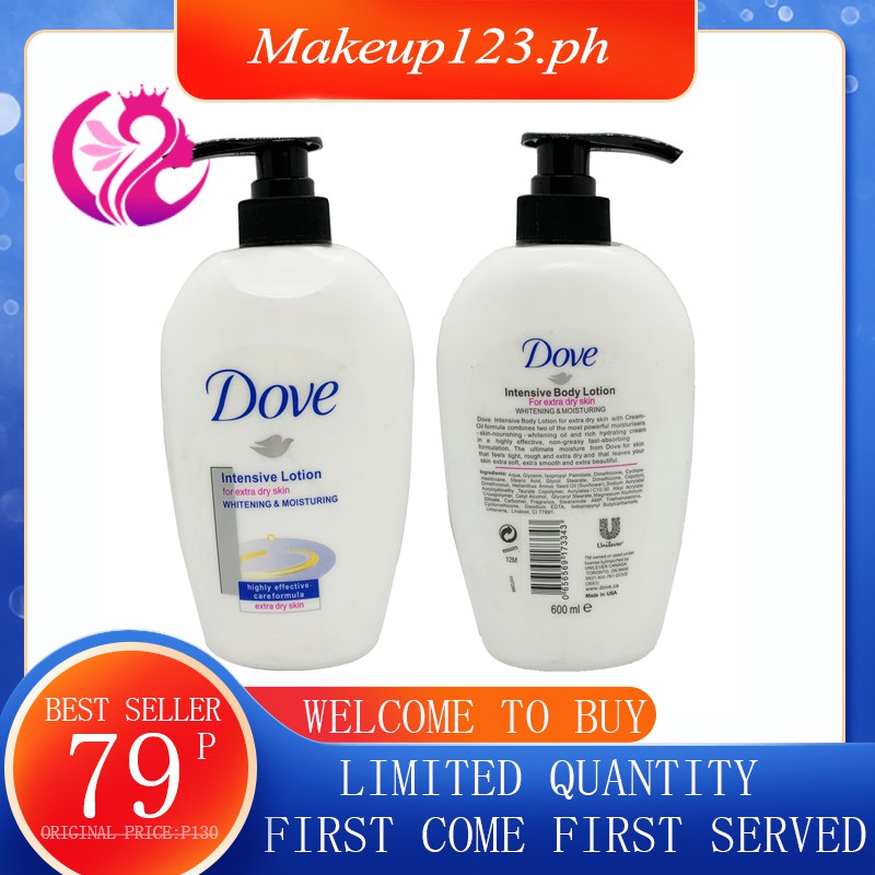 Dove Intensive Lotion 600ml Shopee Philippines
