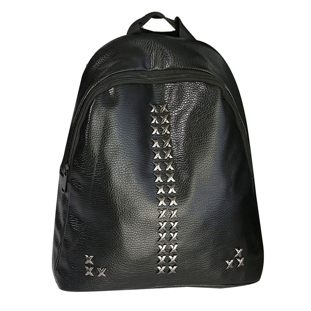 korean backpack black