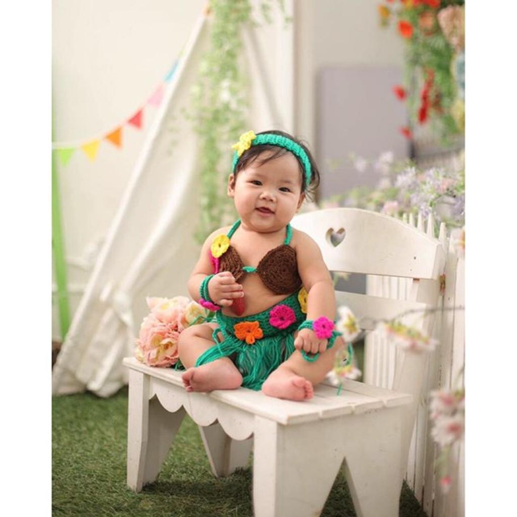 baby hawaiian costume