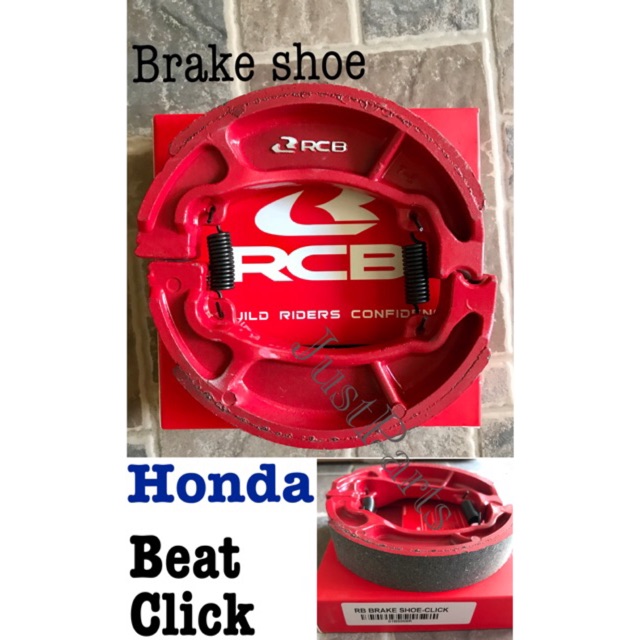 RCB Brake Shoe for HONDA BEAT/CLICK Shopee Philippines