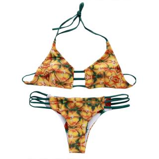 pineapple swim top