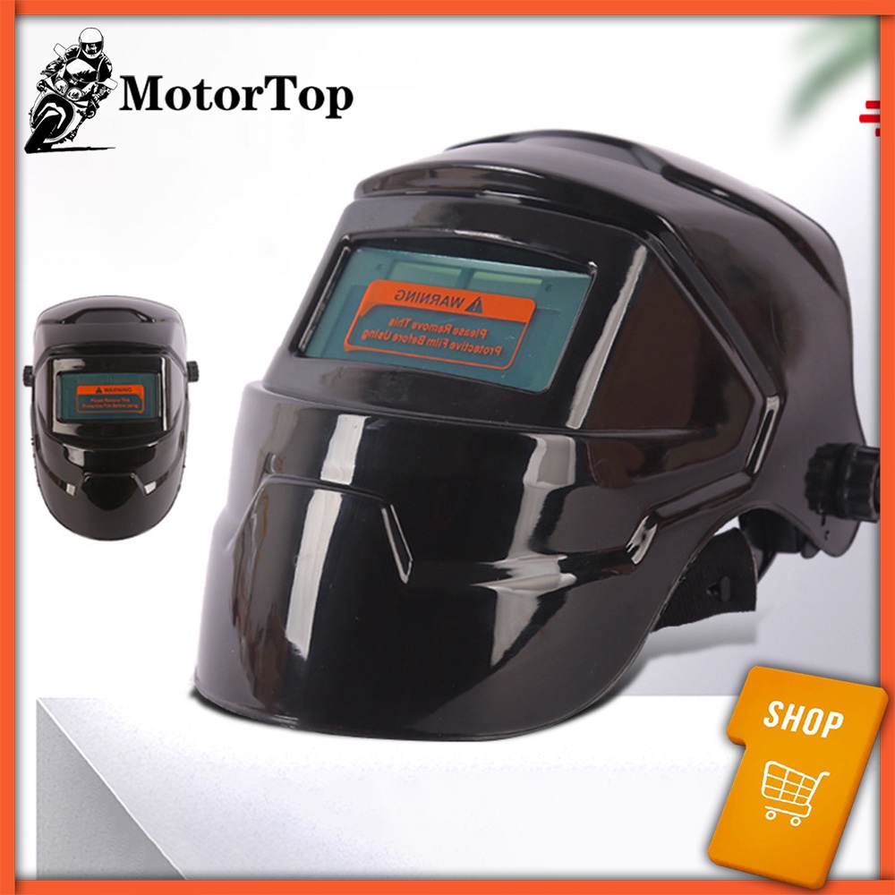 Auto Darkening Welding Helmet – Large 93x43mm View Screen, Adjustable & Wide Application - View #2