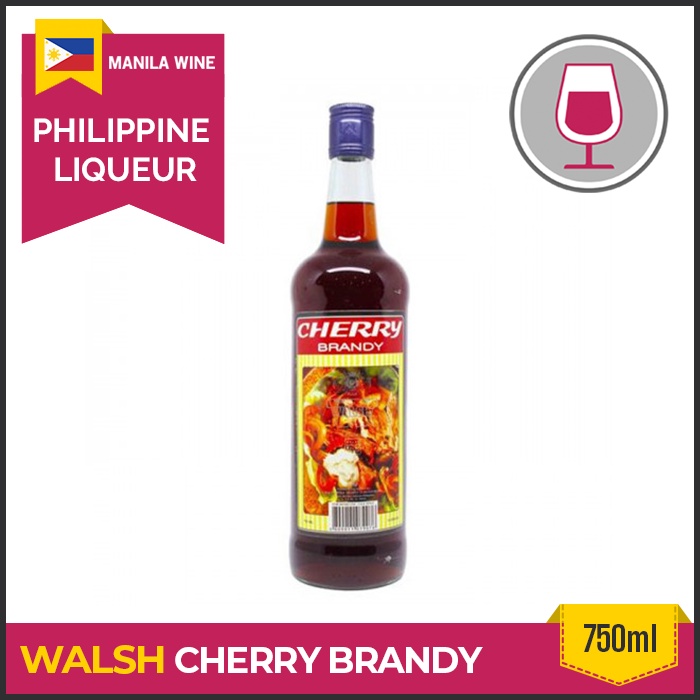 Walsh Cherry Brandy Philippines Liqueur YH Shopee Philippines