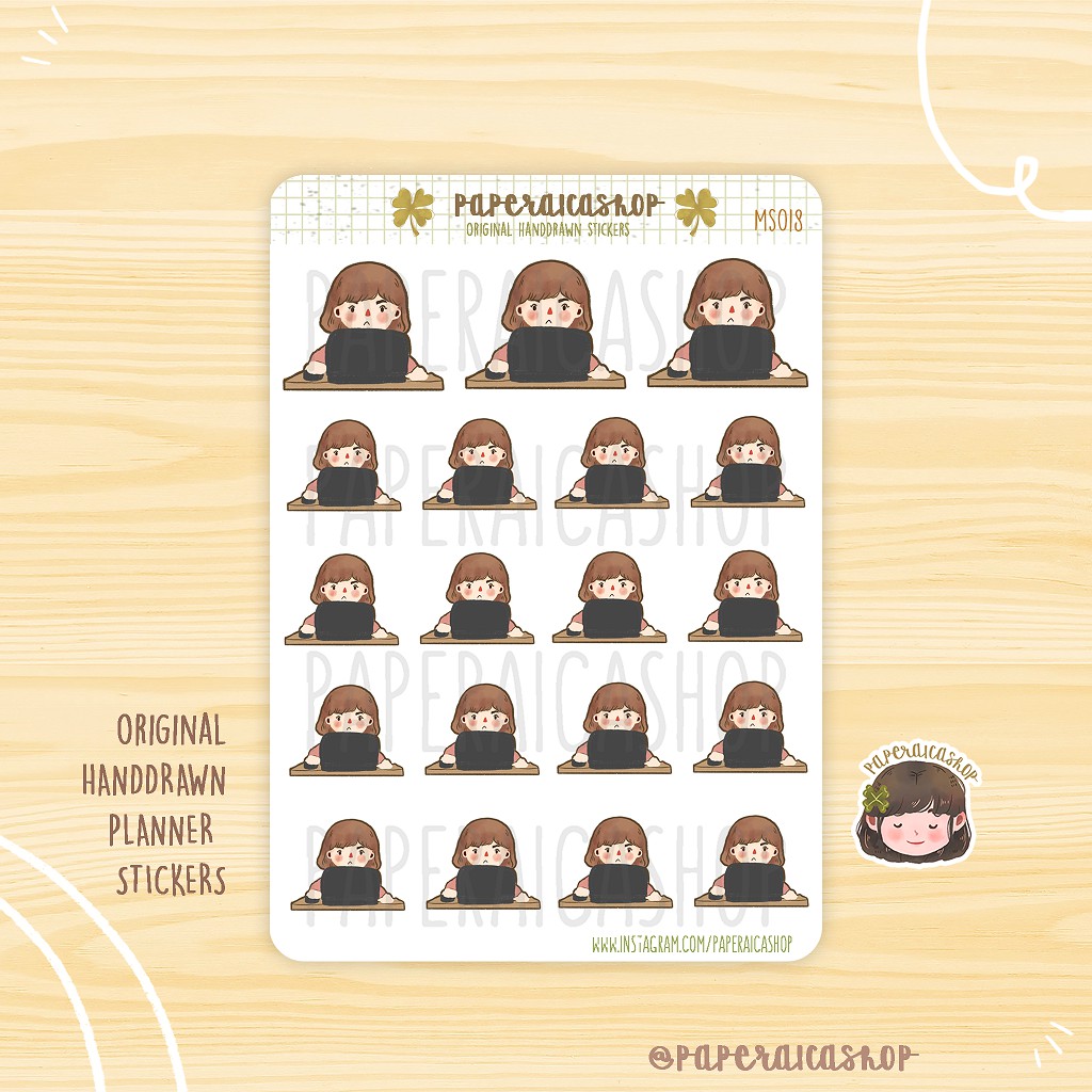 Online School Stickers, WFH Stickers, Job Stickers, Study, Work ...