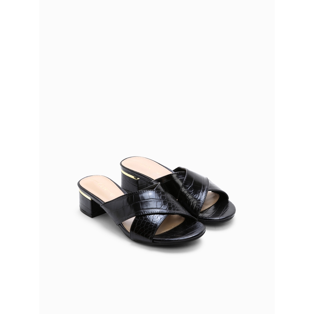 CLN 19H COVENTRY Heeled Slides Sandals | Shopee Philippines
