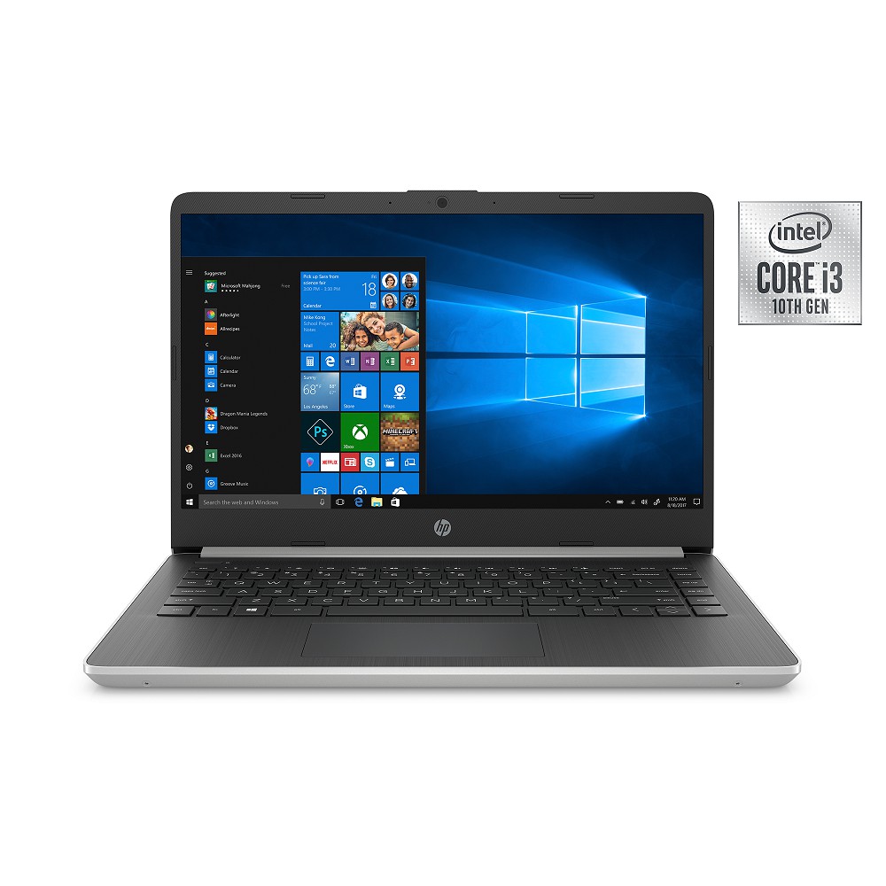 HP 14" Laptop Intel Core i31005G1 4GB DDR4 RAM 128GB M.2 SSD Windows