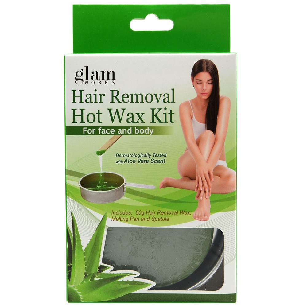 Glamworks Hair Removal Hot Wax Kit Shopee Philippines