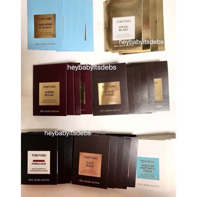 Authentic Tom Ford Sample Perfume (Bnew) | Shopee Philippines