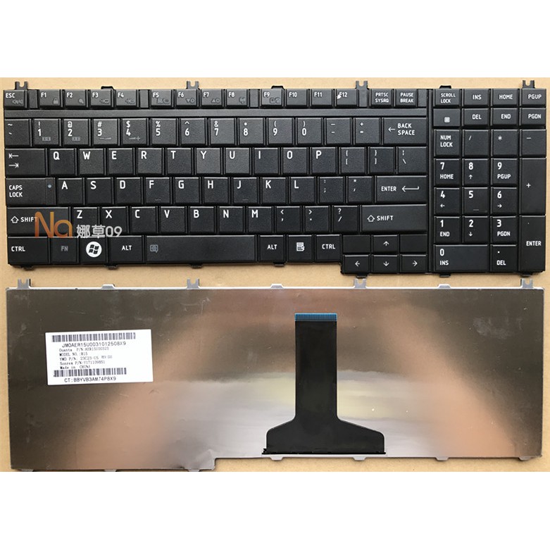 New English Toshiba Dynabook Satellite B552 F Pro S850 Series Keyboard Shopee Philippines