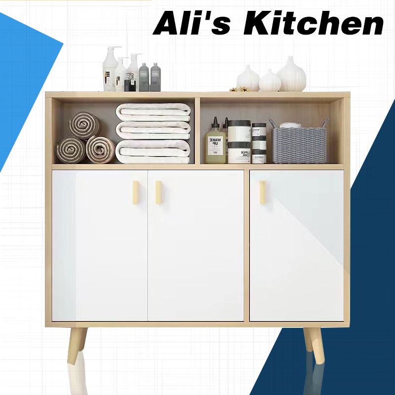 Kitchen sideboard kitchen storage multilayer floor with drawer locker