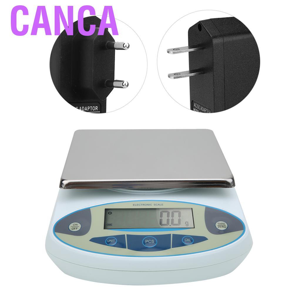 Canca 30kg 0.1g Laboratory Balance High Precision Digital Electronic Scale 100-240V