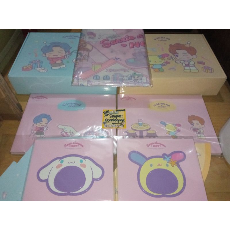 NCT Sanrio MD 01 Fabric Cloth Poster Banner Unsealed Party Package Jeno