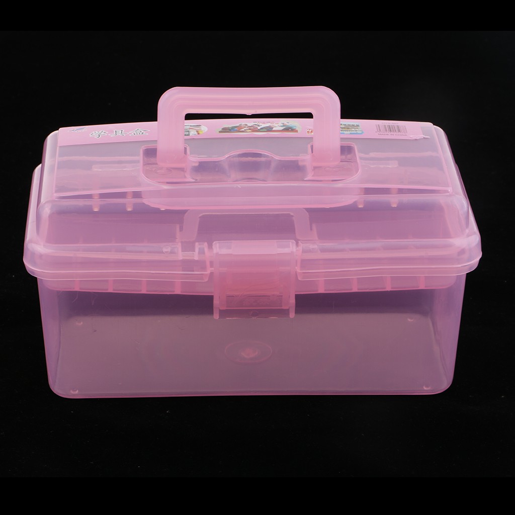 plastic carry box with handle