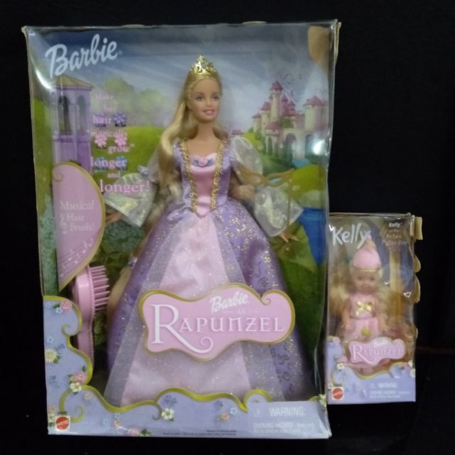 barbie rapunzel salon