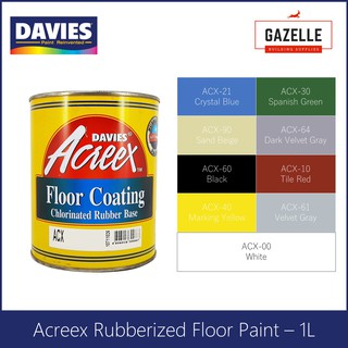 Davies Acreex Rubberized Floor Paint 4l Shopee Philippines