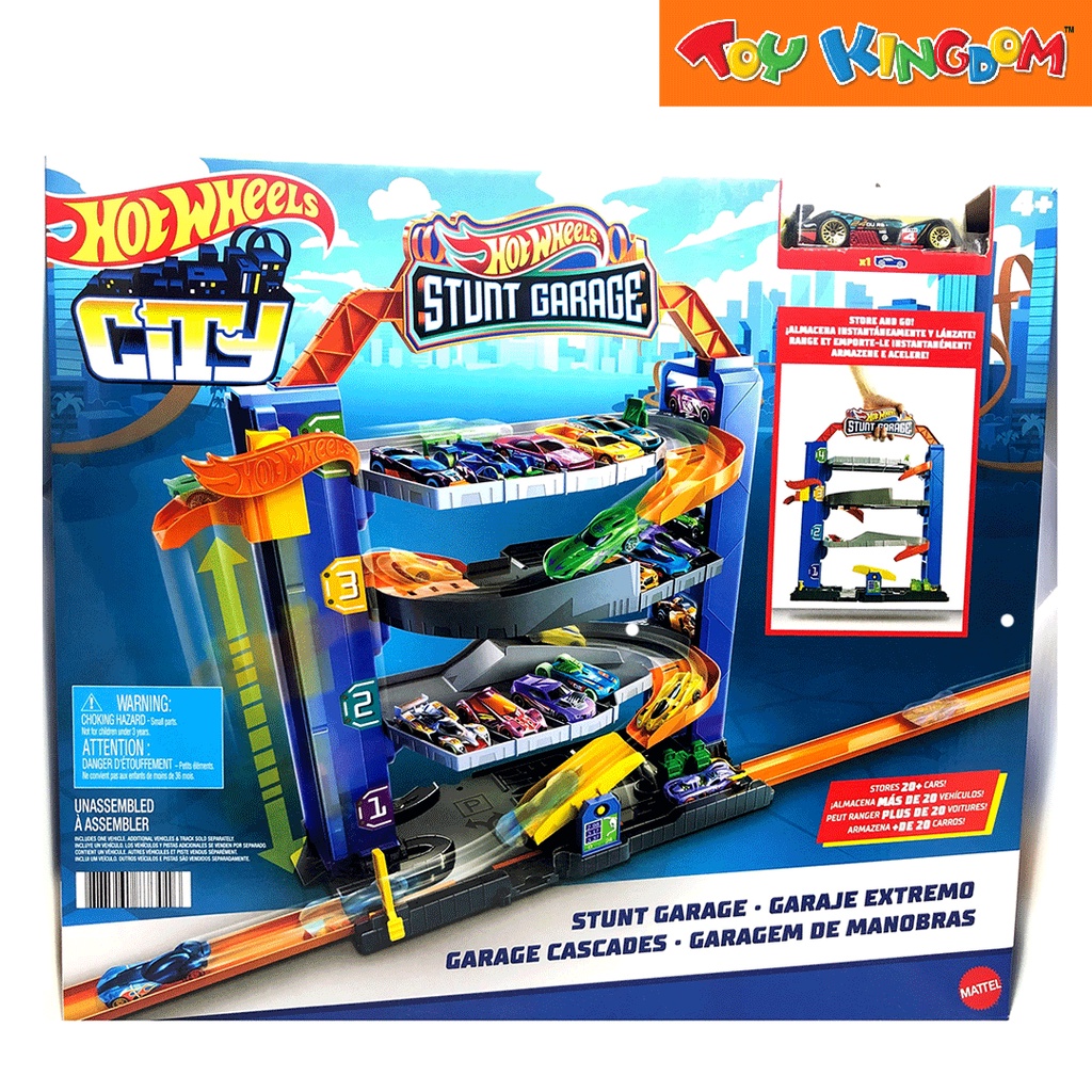 Hot Wheels City Stunt Garage | Shopee Philippines