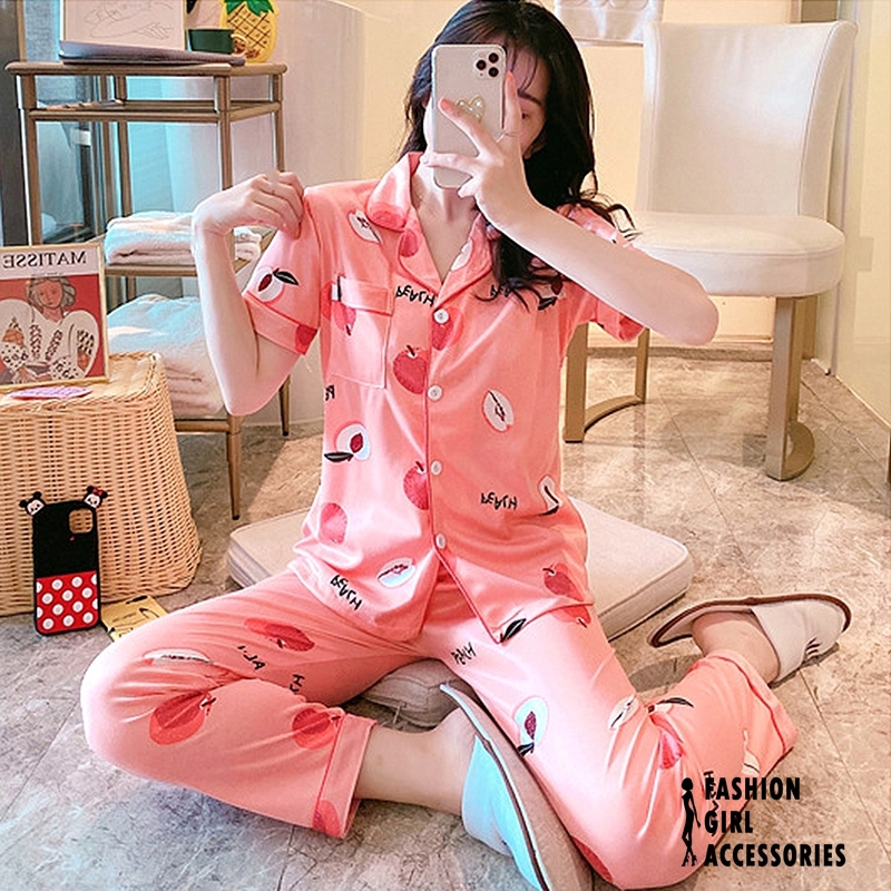 PAJAMA SLEEPWEAR sleepwear terno pajama sleepwear pajama set Shopee Philippines