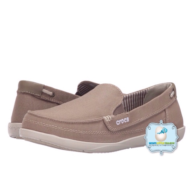 crocs walu canvas loafer