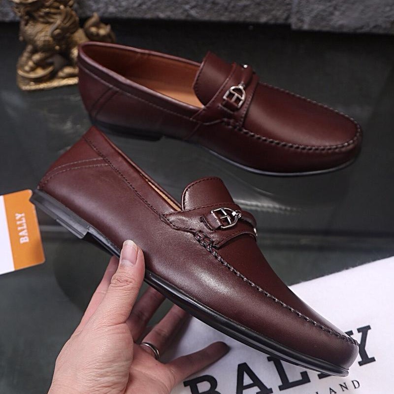 COD】Bally Shoes Brown Formal/Dress 