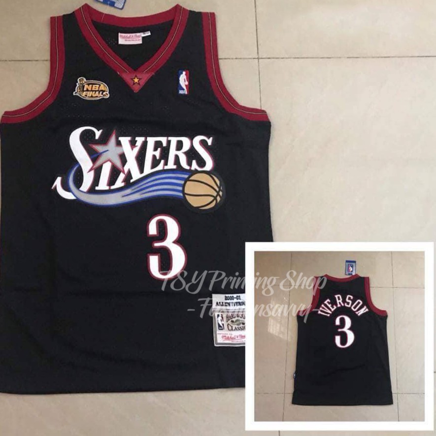 Iverson Old School Jersey | Shopee 