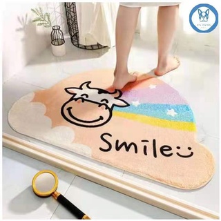 KM✔ Semicircle mat Doormat kitchen mat bathroom mat Non-slip Mat Area Rug 40cm x 60cm COD
