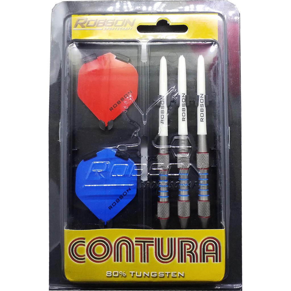 ROBSON Contura 20g / 22g / 23g / 24g Tungsten Dart Pins with Case