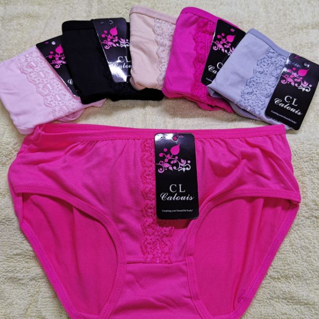 C.L ladies panty cotton(12pcs) Shopee Philippines